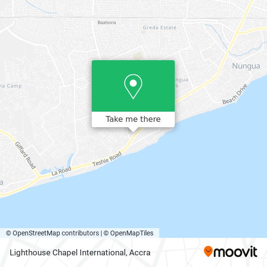 Lighthouse Chapel International map