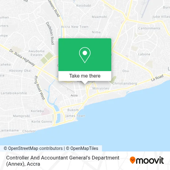 Controller And Accountant General's Department (Annex) map