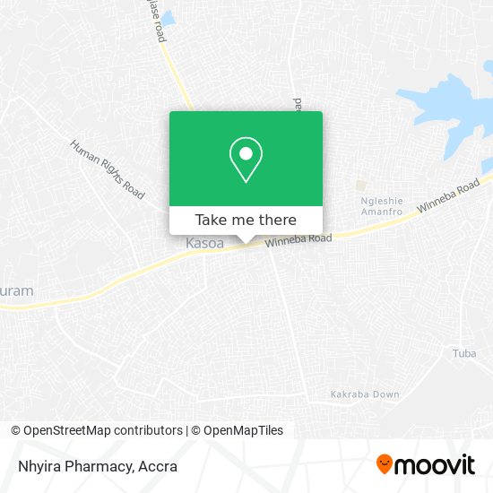 Nhyira Pharmacy map