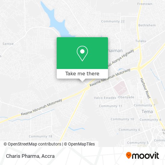 Charis Pharma map