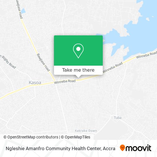 Ngleshie Amanfro Community Health Center map