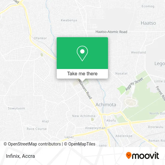 Infinix map