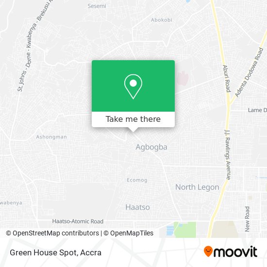 Green House Spot map