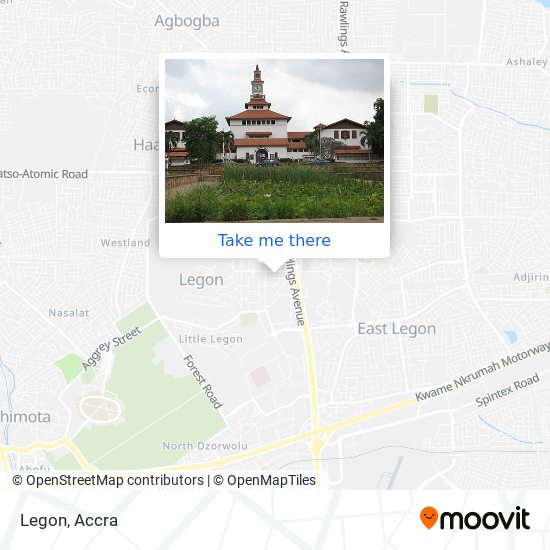 Legon map