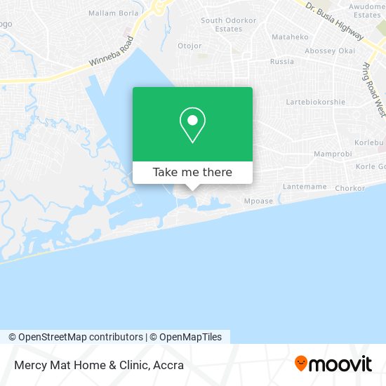 Mercy Mat Home & Clinic map