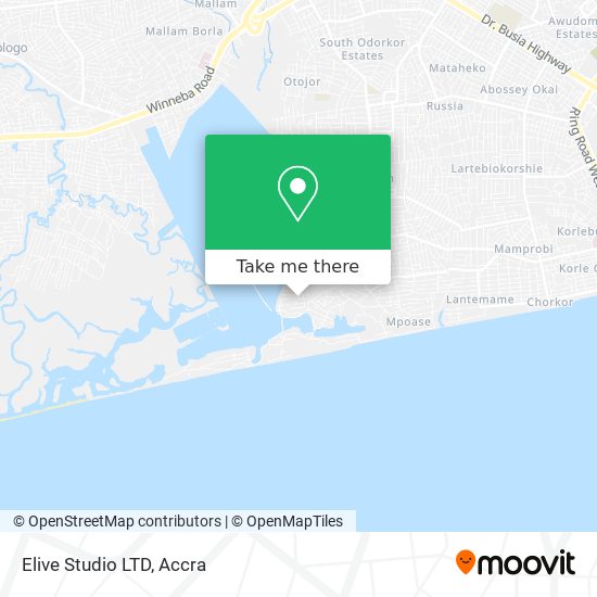 Elive Studio LTD map