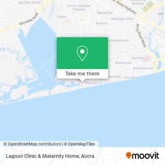 Lagoon Clinic & Maternity Home map