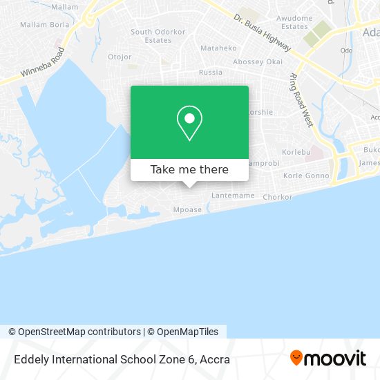 Eddely International School Zone 6 map