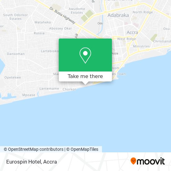 Eurospin Hotel map