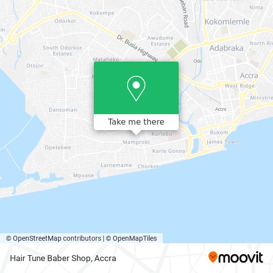 Hair Tune Baber Shop map