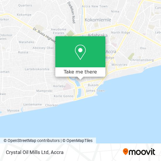 Crystal Oil Mills Ltd map
