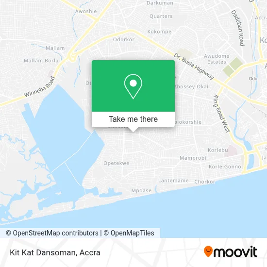 Kit Kat Dansoman map