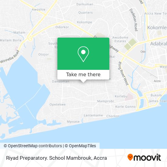 Riyad Preparatory. School Mambrouk map