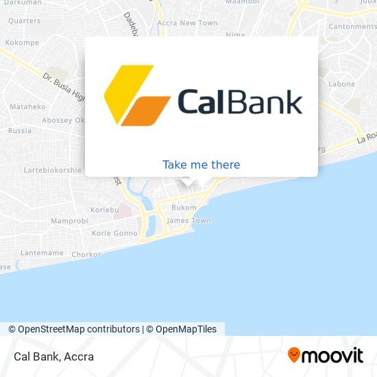 Cal Bank map