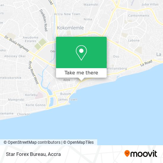 Star Forex Bureau map