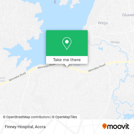 Finney Hospital map