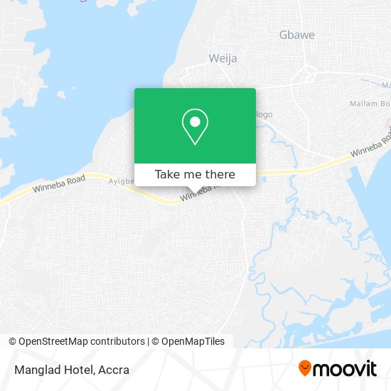 Manglad Hotel map
