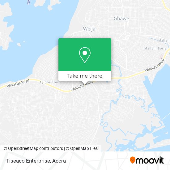 Tiseaco Enterprise map