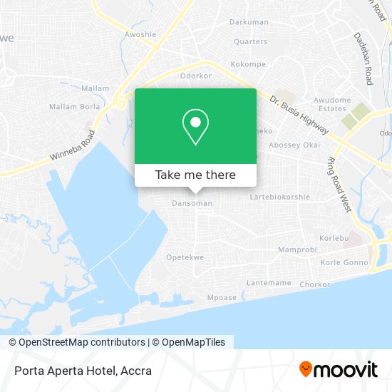 Porta Aperta Hotel map
