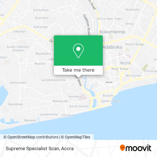 Supreme Specialist Scan map