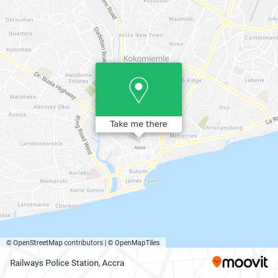 Railways Police Station map