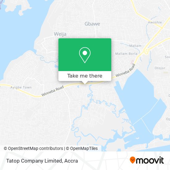 Tatop Company Limited map