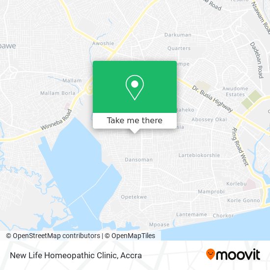 New Life Homeopathic Clinic map