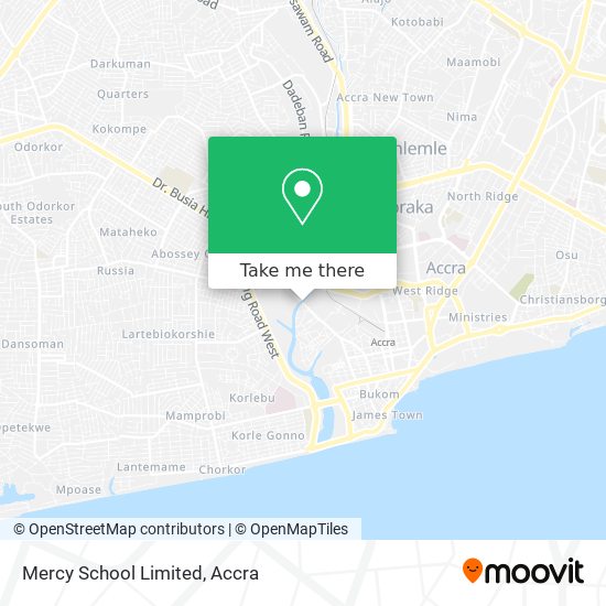 Mercy School Limited map