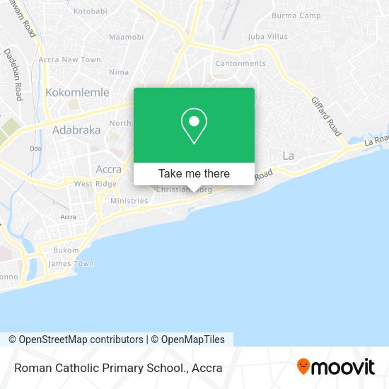 Roman Catholic Primary School. map