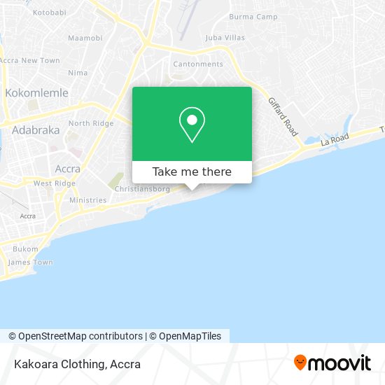 Kakoara Clothing map