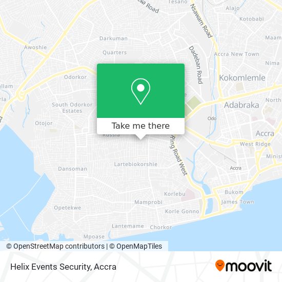 Helix Events Security map