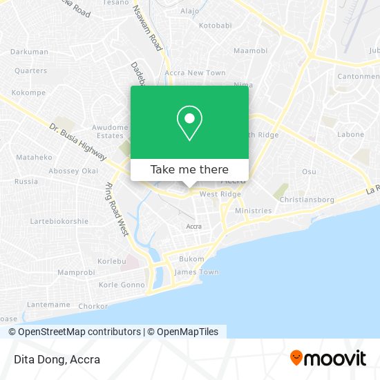 Dita Dong map
