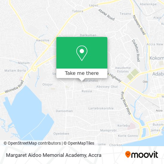 Margaret Aidoo Memorial Academy map