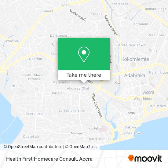 Health First Homecare Consult map
