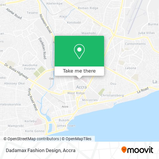 Dadamax Fashion Design map