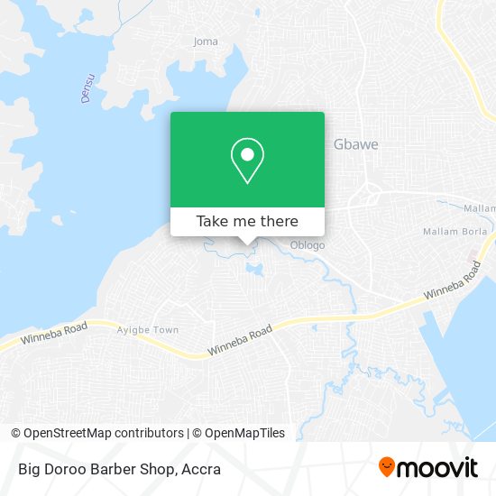 Big Doroo Barber Shop map