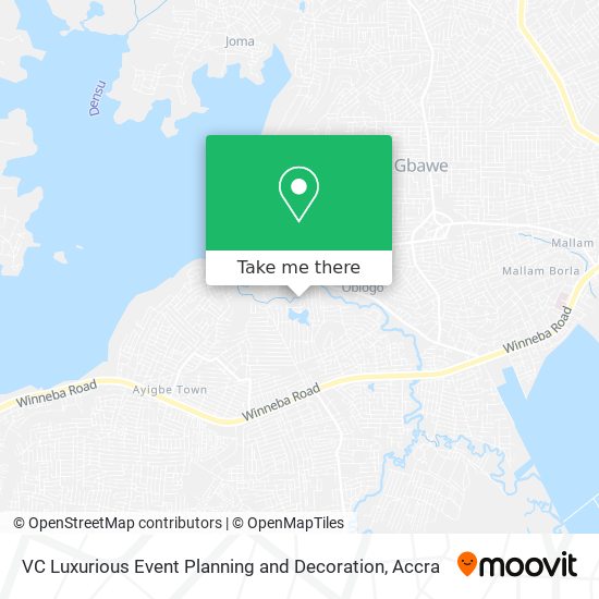 VC Luxurious Event Planning and Decoration map