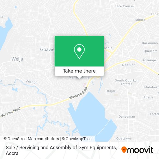 Sale / Servicing and Assembly of Gym Equipments map
