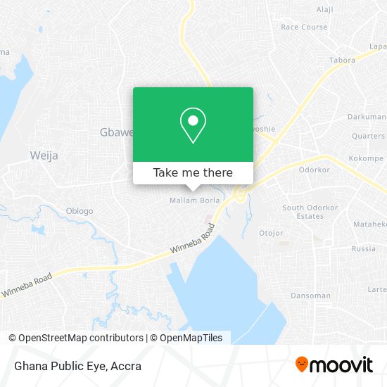 Ghana Public Eye map
