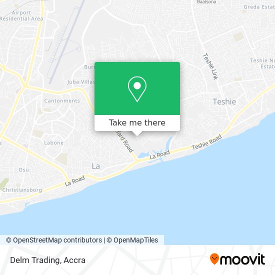 Delm Trading map