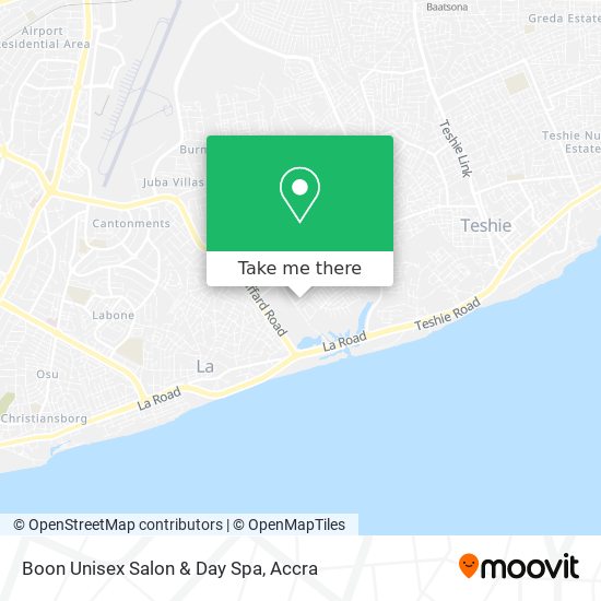 Boon Unisex Salon & Day Spa map