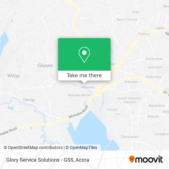 Glory Service Solutions - GSS map