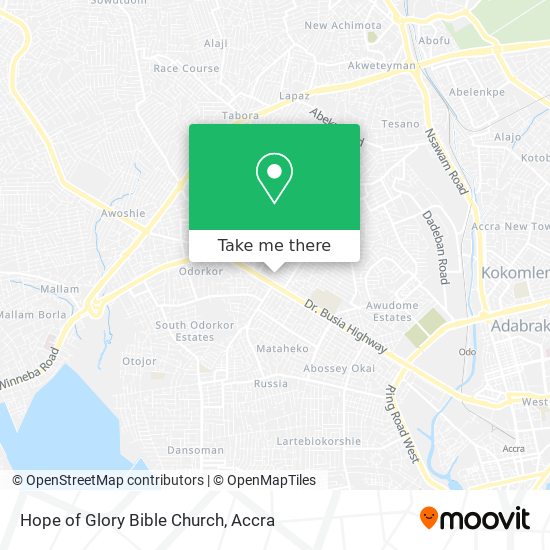 Hope of Glory Bible Church map