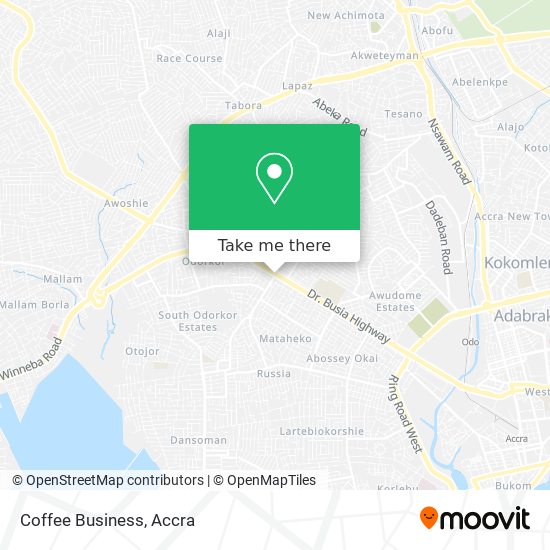 Coffee Business map