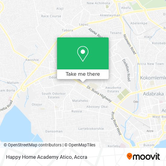 Happy Home Academy Atico map