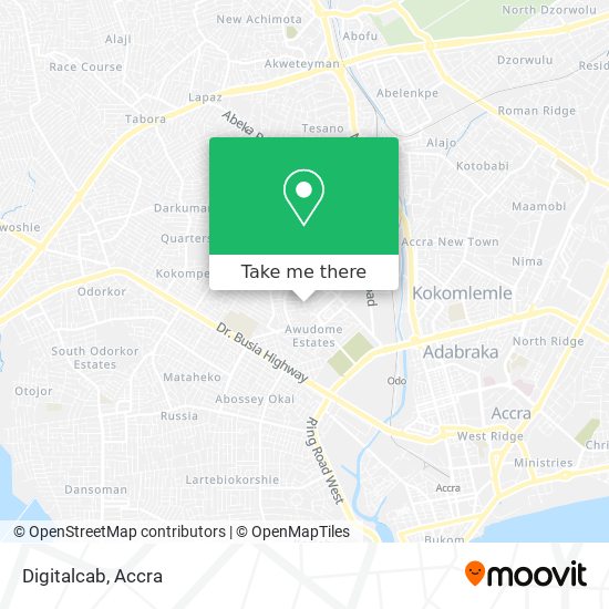 Digitalcab map