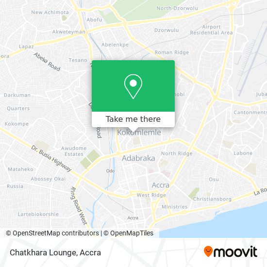 Chatkhara Lounge map