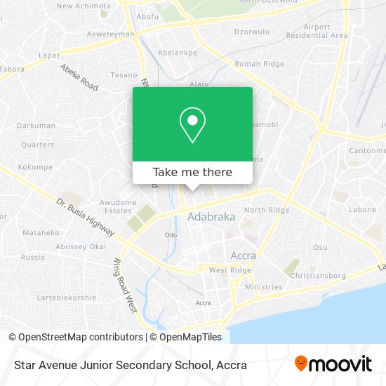 Star Avenue Junior Secondary School map