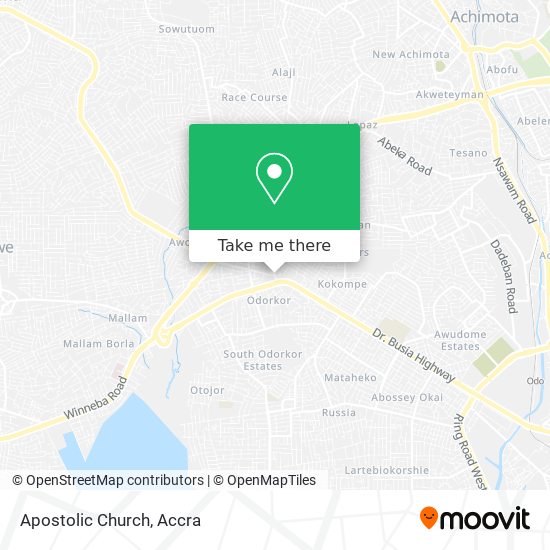 Apostolic Church map