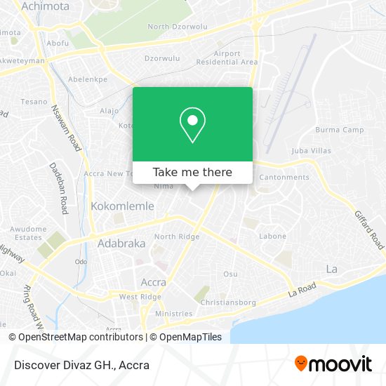 Discover Divaz GH. map